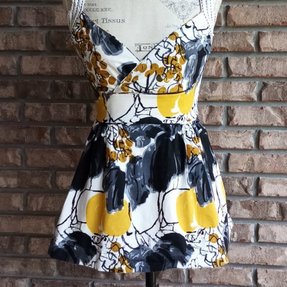 Anthropologie Viola Sleeveless Peplum Top Size 2 - Picture 7 of 7